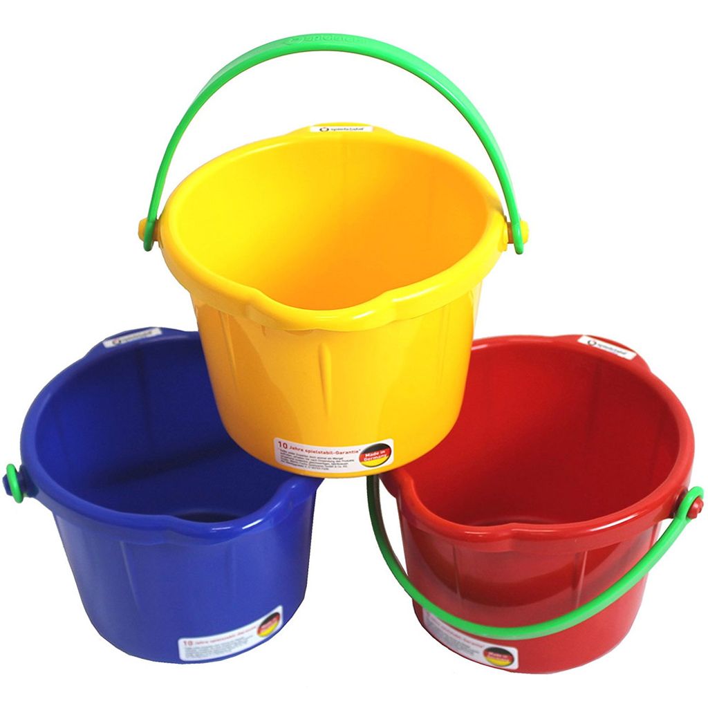 Spielstabil 7204, Eimer, Kunststoff, Gemischte Farben