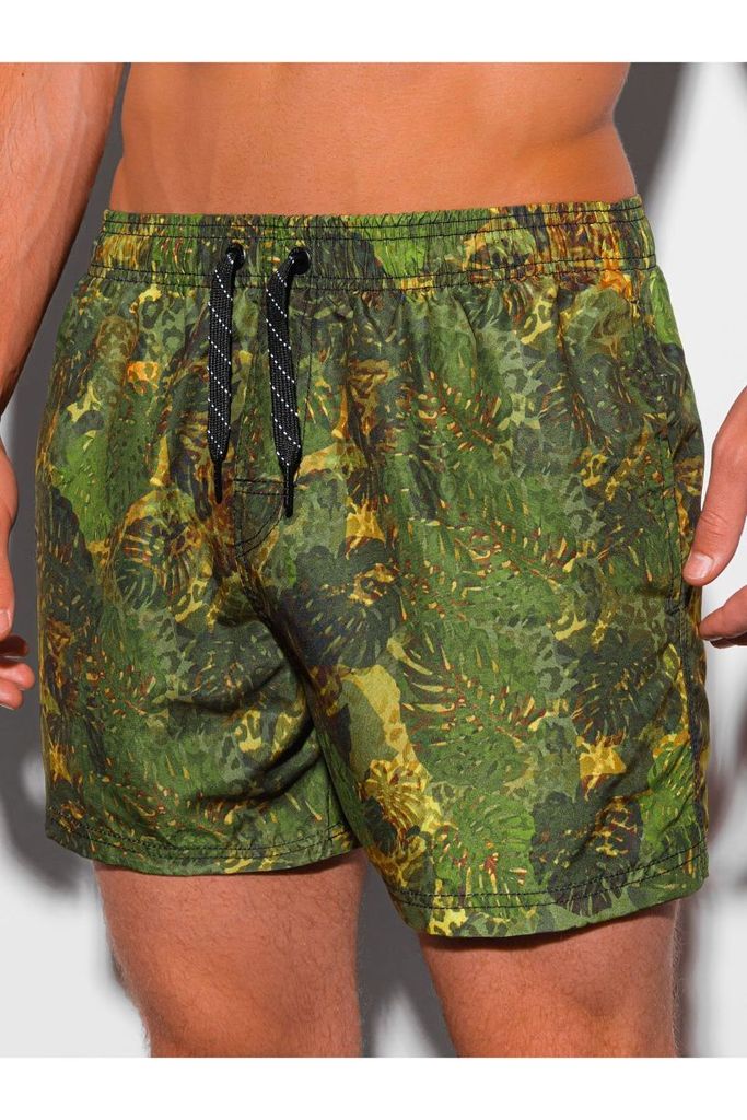 Ombre Clothing Badehose für Männer Shorts Gudrun grün L