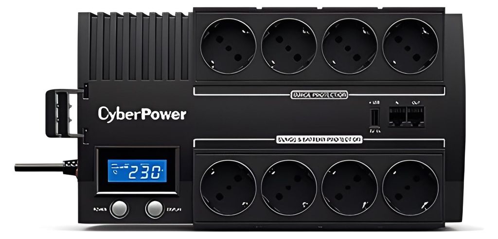 CyberPower BR700ELCD Line-Interactive USV 700VA/420W LCD, Produktbild 