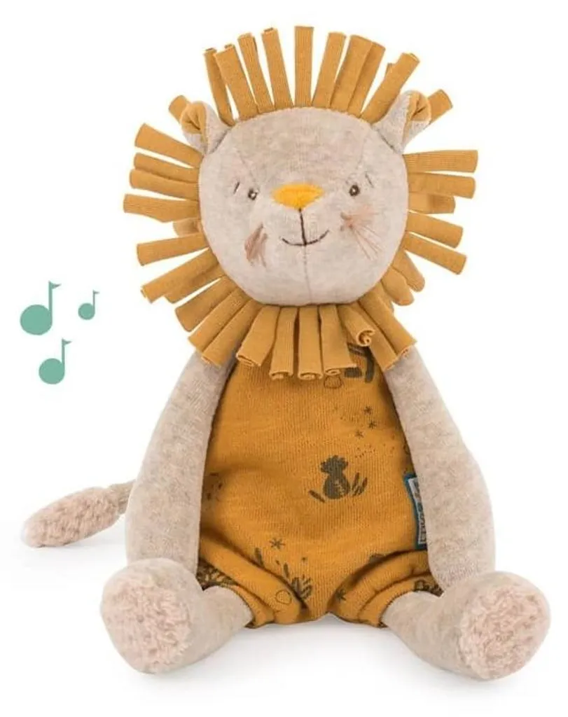 Jouet musical Moulin Roty en tissu bio - Mélodie douce et éveil sensoriel