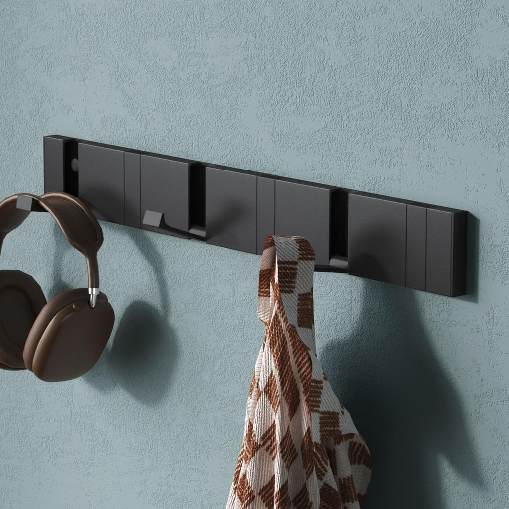 Mai & Mai Wandgarderobe Wandhaken aus Aluminium Garderobe Produktbild 