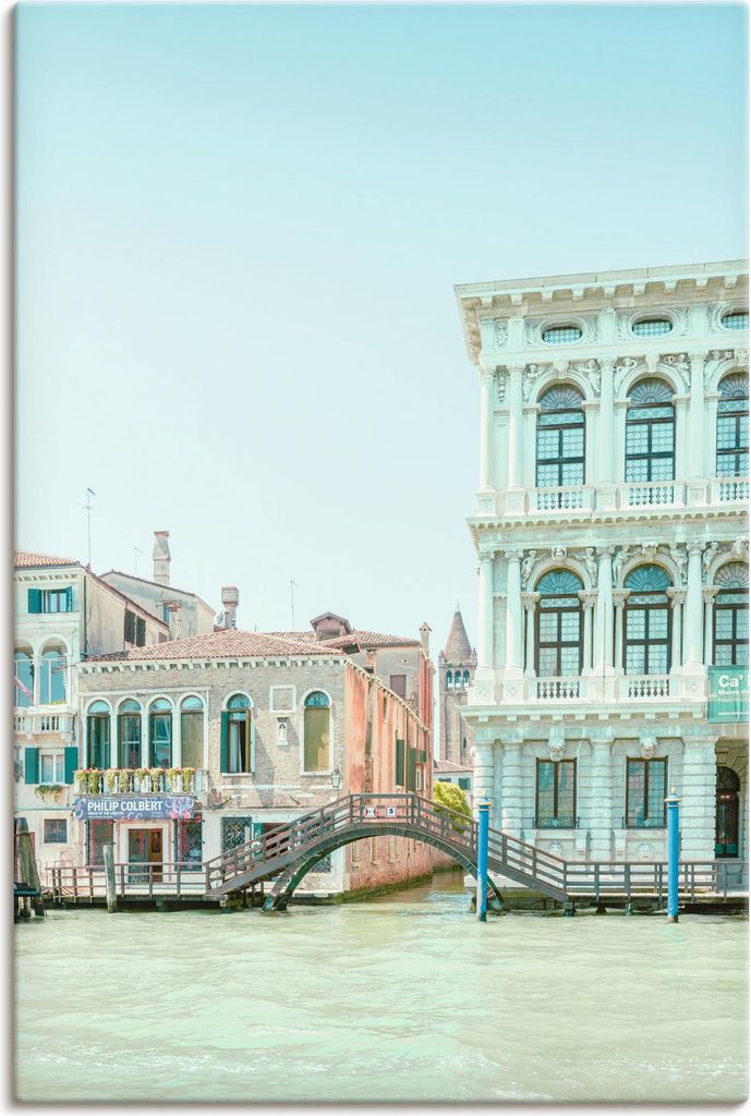 ARTland Leinwandbild Ca Rezzonico Größe: 60x90 cm