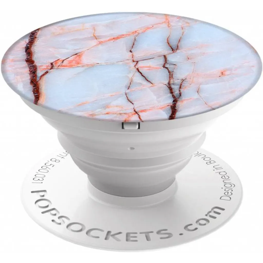 Bague de Support PopSockets Blush Marble pour Smartphone et Tablette
