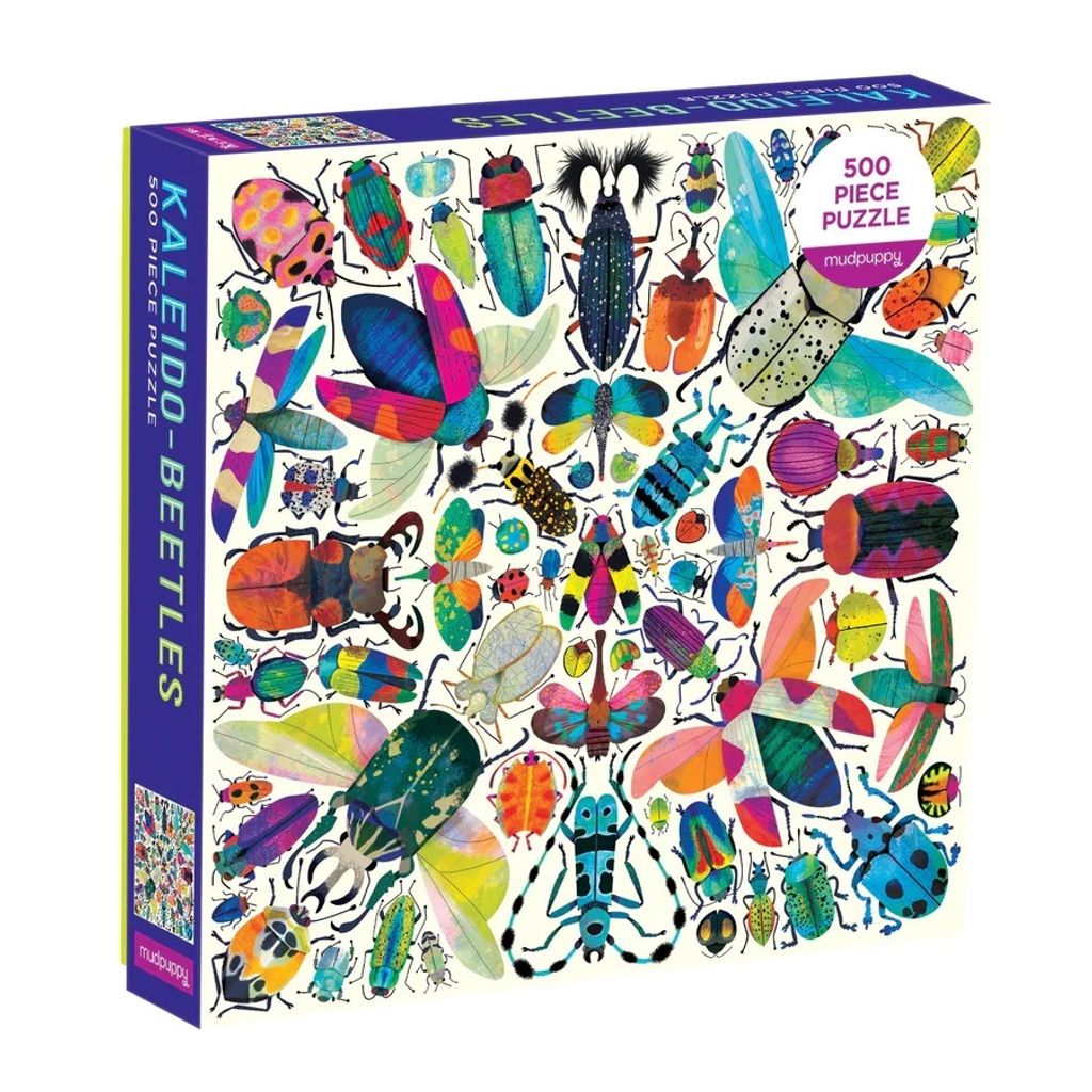 Mudpuppy Puzzle Kaleidoskop brouci 500 dílků Obrázek produktu 