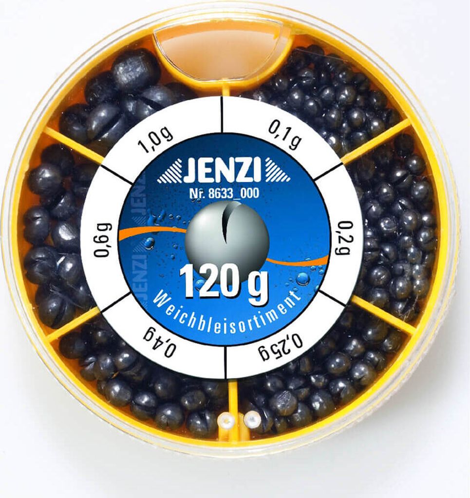 Jenzi Bleischrot Dose groß fein 120g Produktbild 
