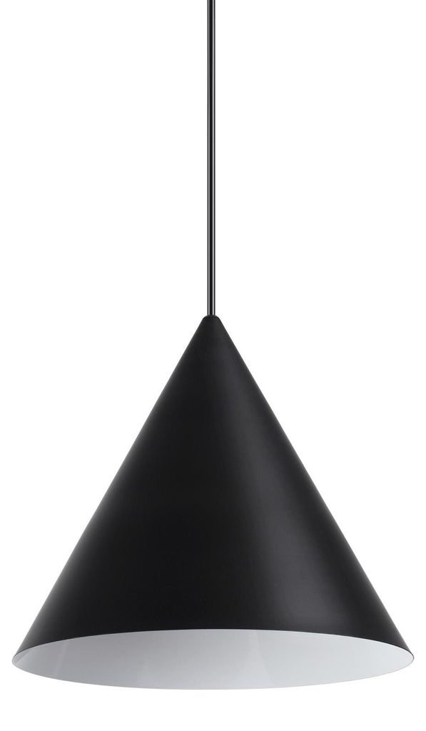 Aufhängung Industrial-Minimal A-Line Metall Schwarz 1 Licht Produktbild 