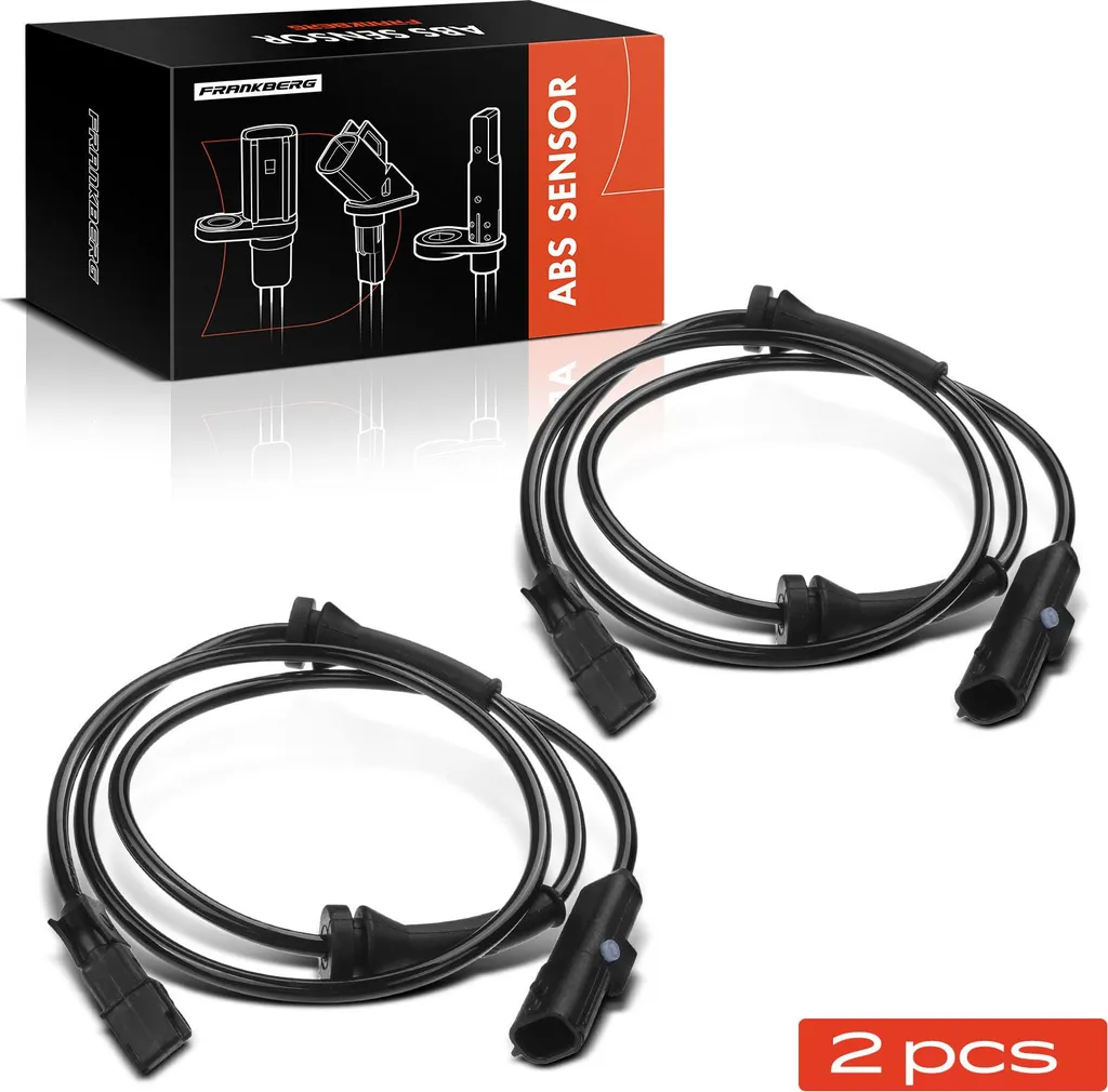 Capteur ABS Arrière pour Megane II Coupé-Cabriolet et Break - Lot de 2