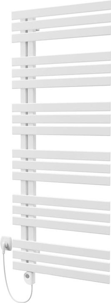 Rohrförmige Badezimmerarmatur Isan Miro 1236/500 RECHTS MINI WEISS DMIR12360500M