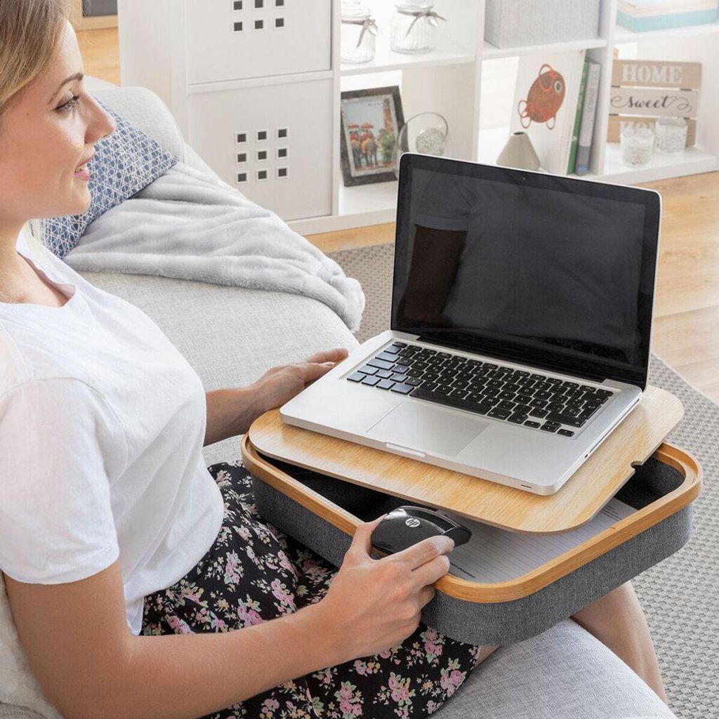 Base portatile per laptop con vano portaoggetti Larage Immagine del prodotto 