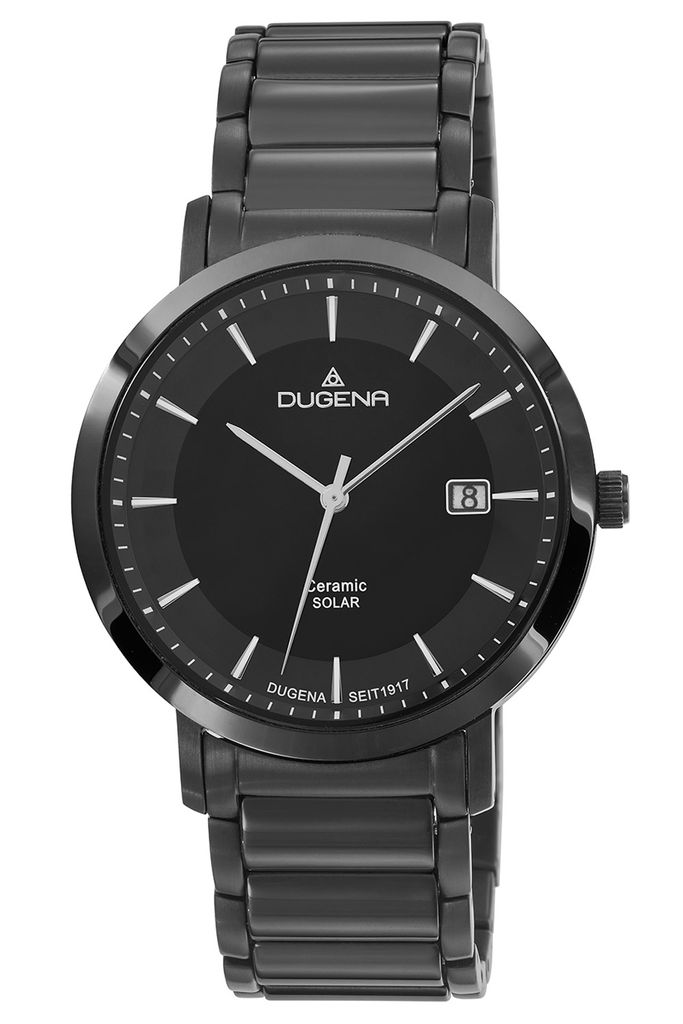 Dugena - 4461006 - Armbanduhr - Herren - Quarz - Solar - Ceramic