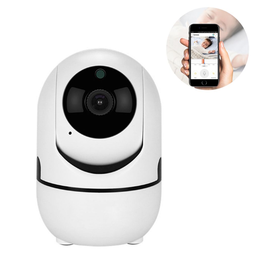 WIFI IP Kamera 1080P Babyphone Überwachungskamera Webcam Wlan Camera Nachtsicht