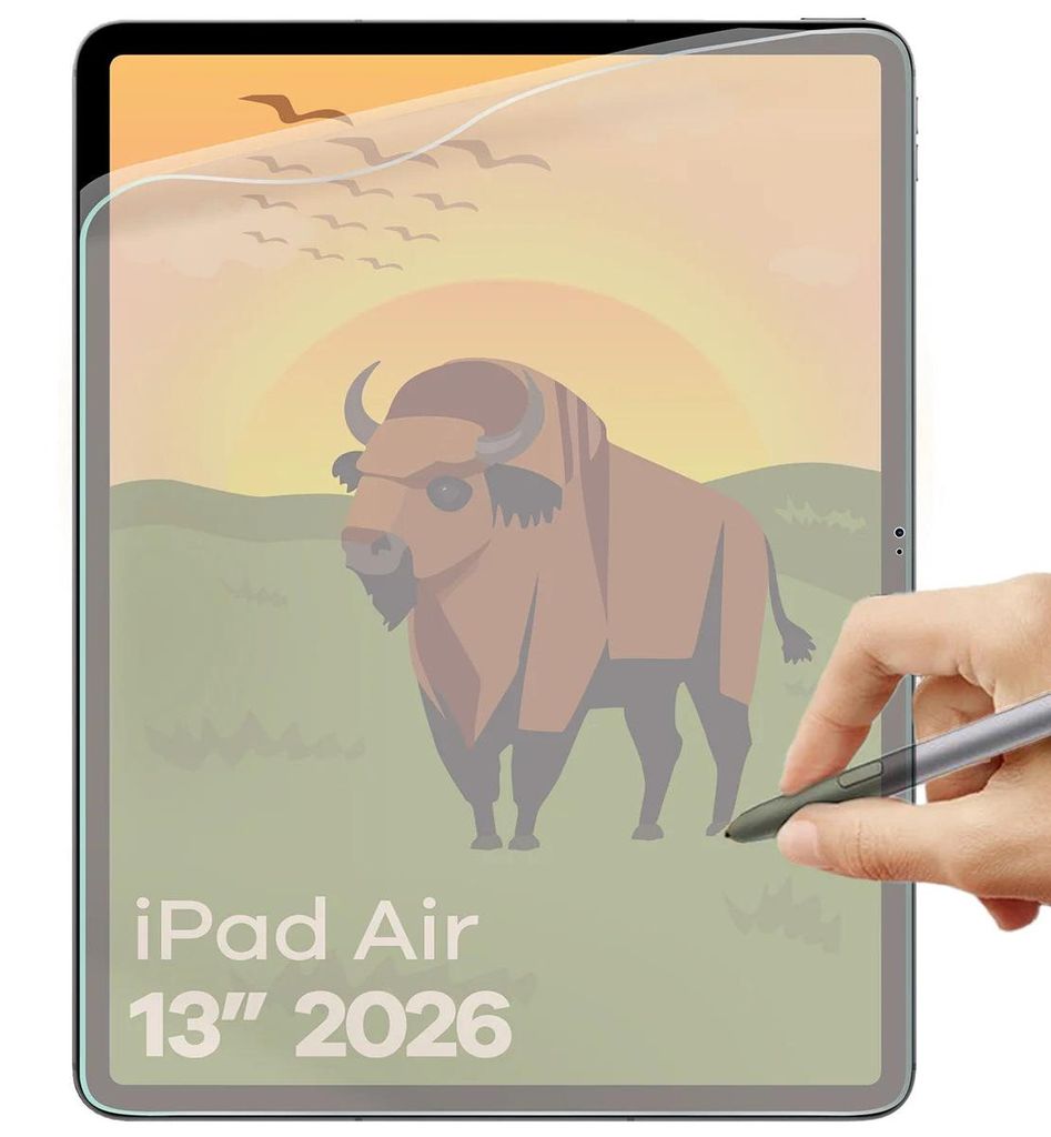 Matte Folie für iPad Air 13" M4 2026, Bizon Tab Film Matte, Produktbild 