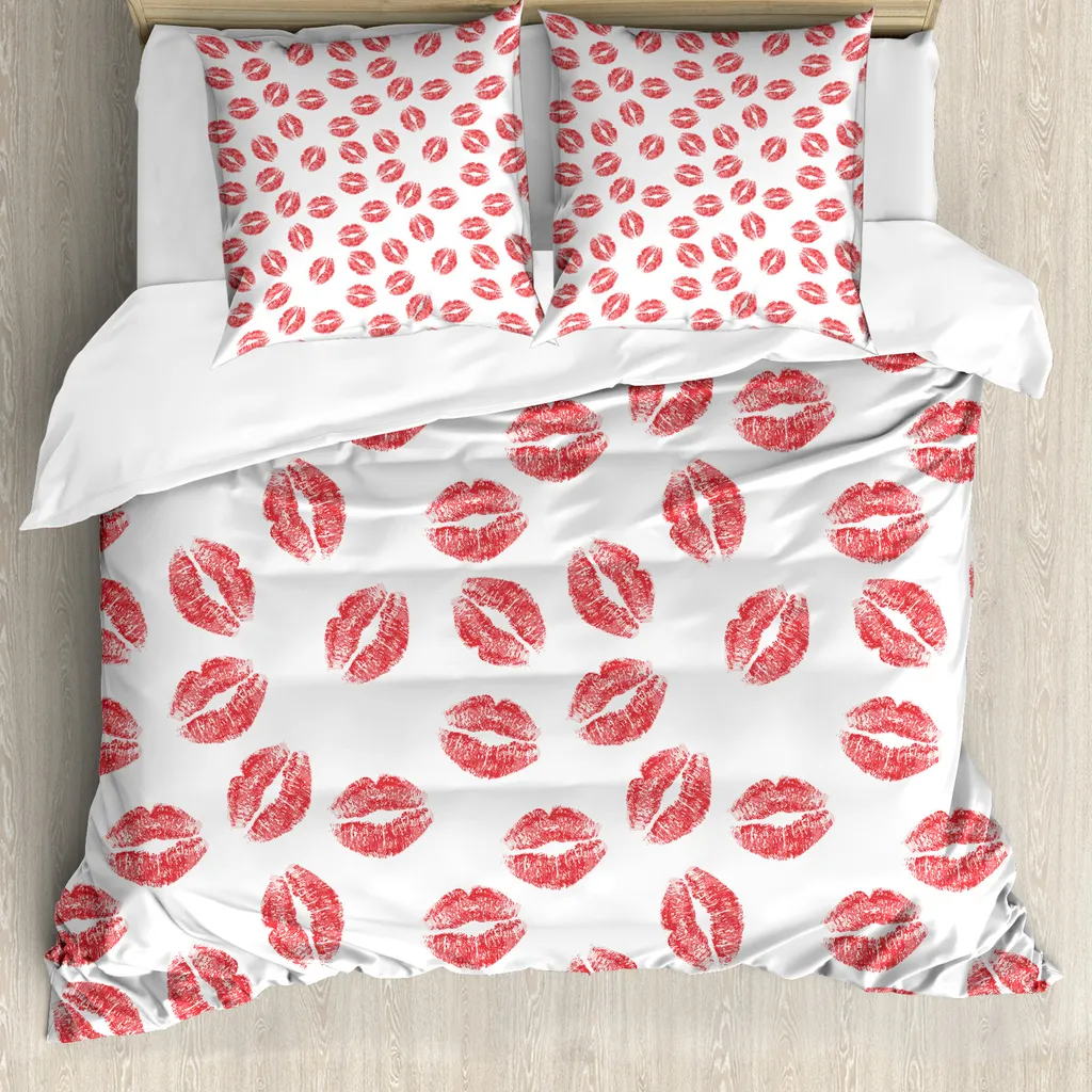 Copripiumino Rossetto Rosso ABAKUHAUS - Must-Have Camera da Letto