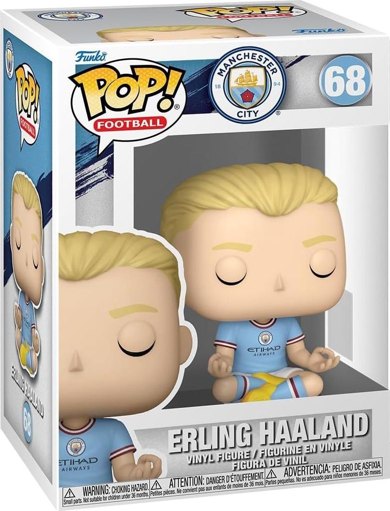Figurka winylowa EFL POP! Manchester City - Erling Haaland Immagine del prodotto 