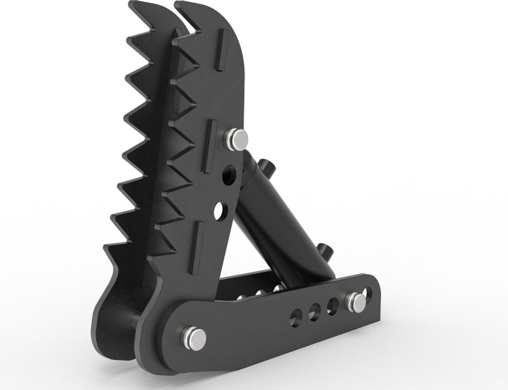 Joma-Tech Baggerdaumen für Mini-Bagger 1-3 t hydraulisch verstellbar