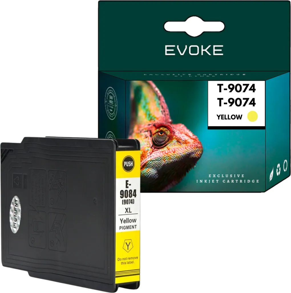 Cartuccia per Epson T9074 Giallo ️️ WF6090DW WF6090DTWC WF6590DWF WF6590DTWFC ️