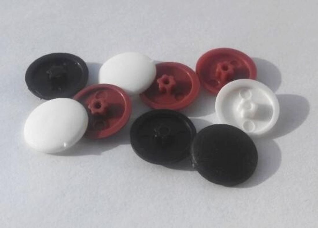 Nakrętka TORX 25 - BIAŁA - do wkrętów z rowkiem TORX - Zdjęcie produktu 