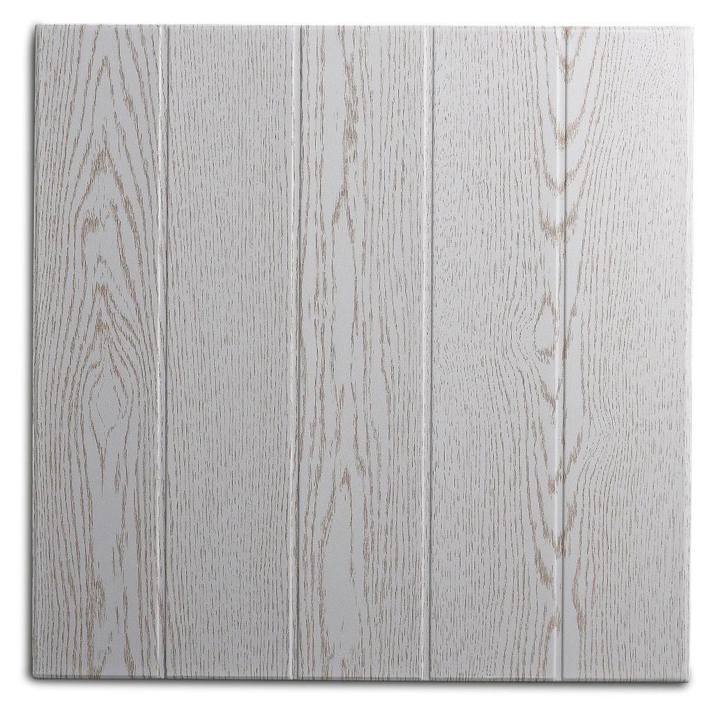 Decosa Deckenplatten Athen in Esche weiß Optik - 50 x 50 cm Produktbild 