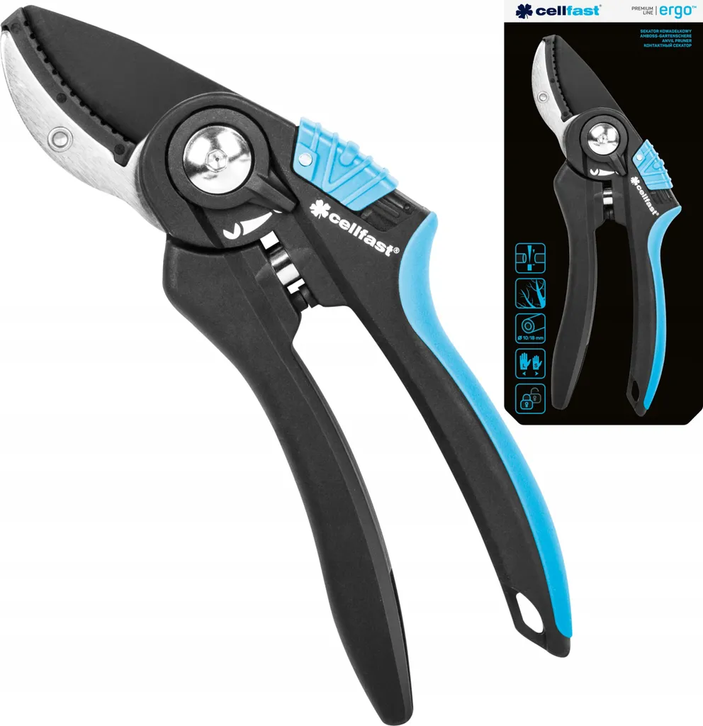 Forbici da Giardinaggio Cellfast Ergo 41-021 | Comfort e Precisione - 14