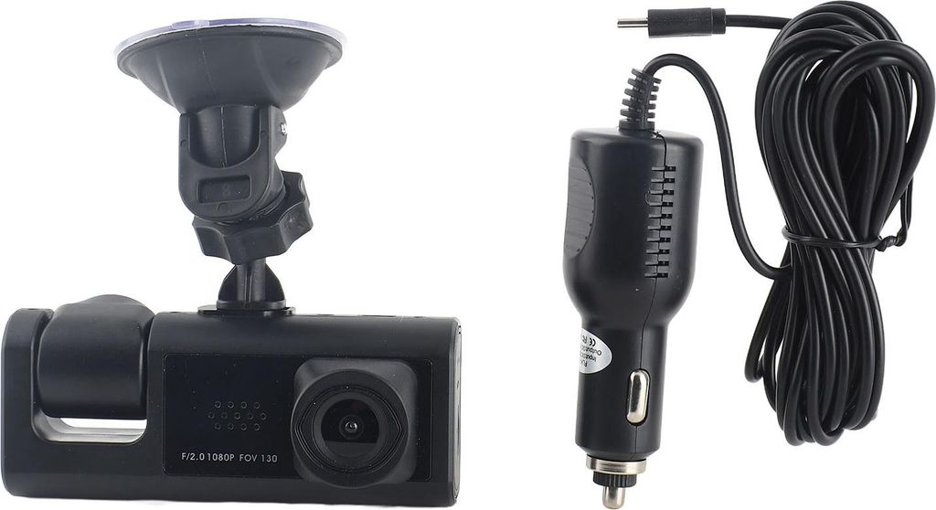 Duální palubní kamera 3in 1080p HD - záznamník jízdy v autě Obrázek produktu 