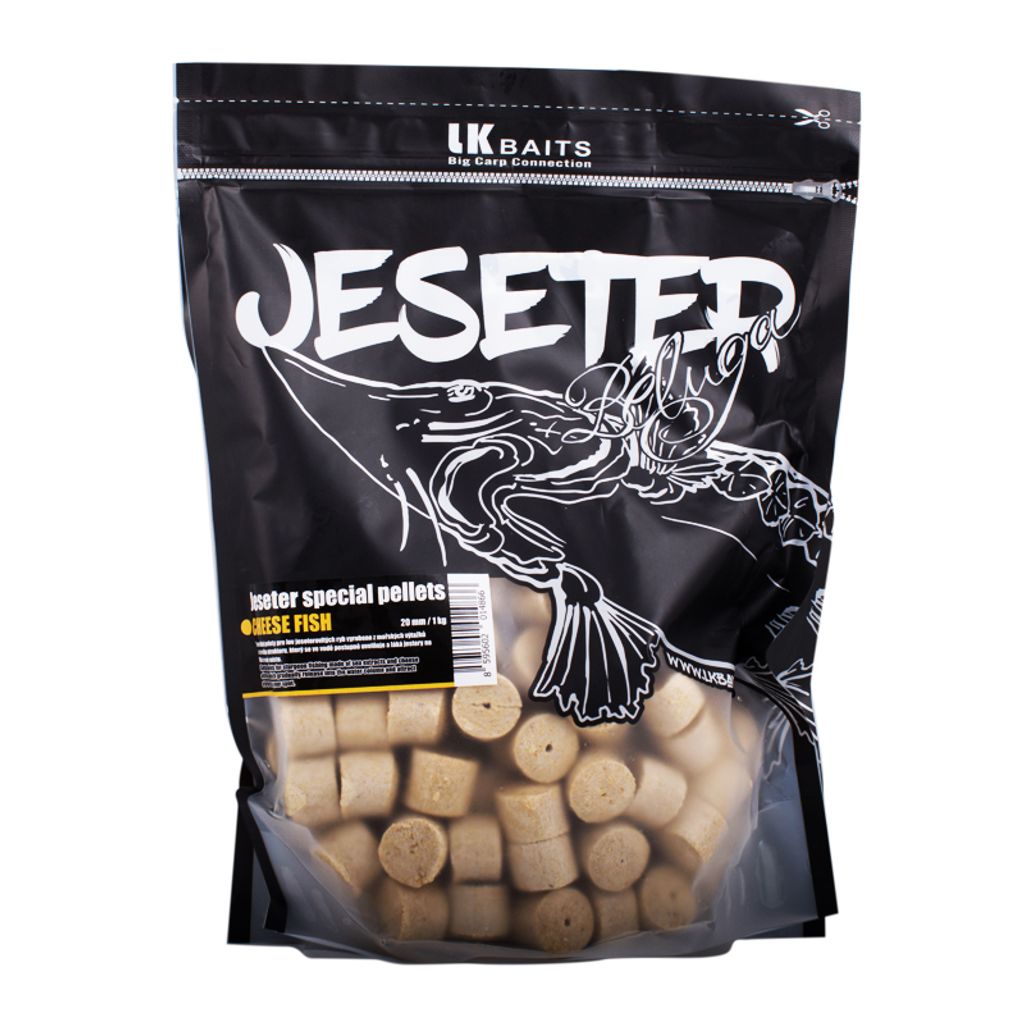 LK Baits Jeseter Special Pellets Cheese 1kg Průměr: 20mm Obrázek produktu 