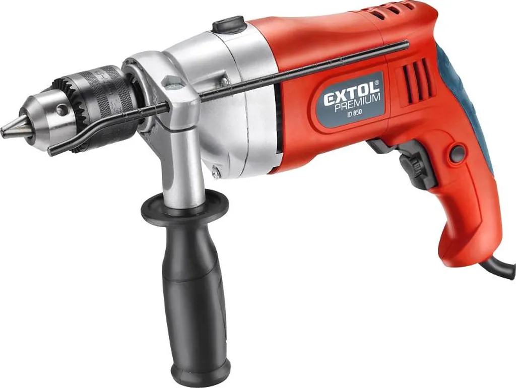 Perceuse à percussion électrique 850W avec poignée ergonomique Grip