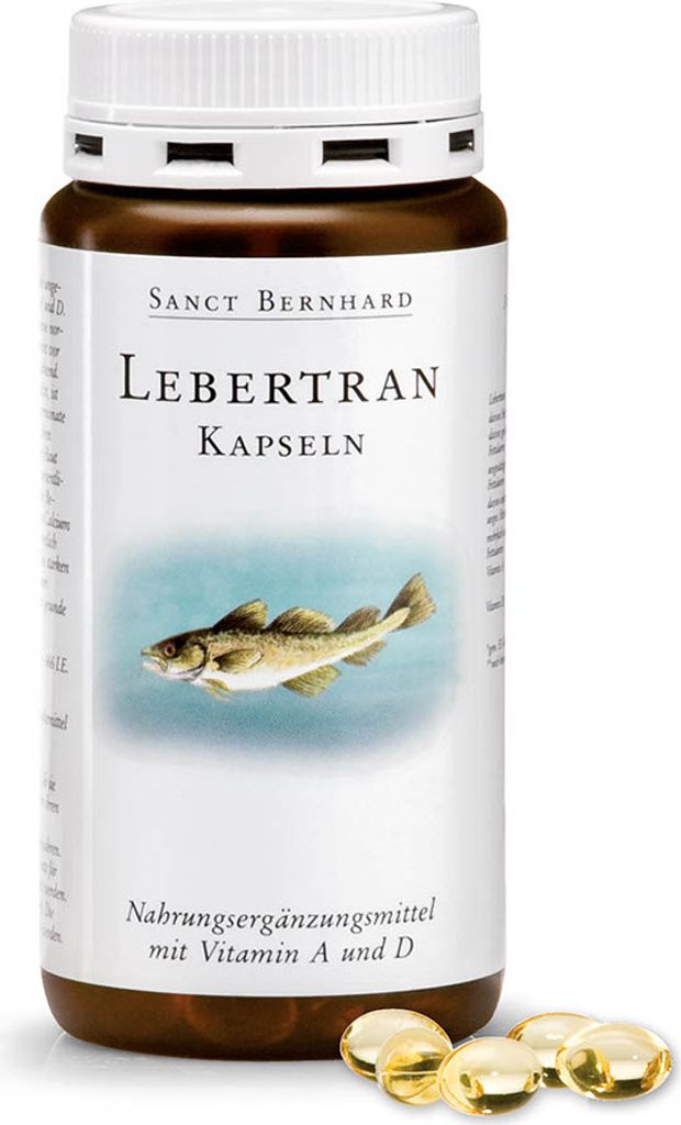 Sanct Bernhard Lebertran-Kapseln - 200 Kapseln Produktbild 