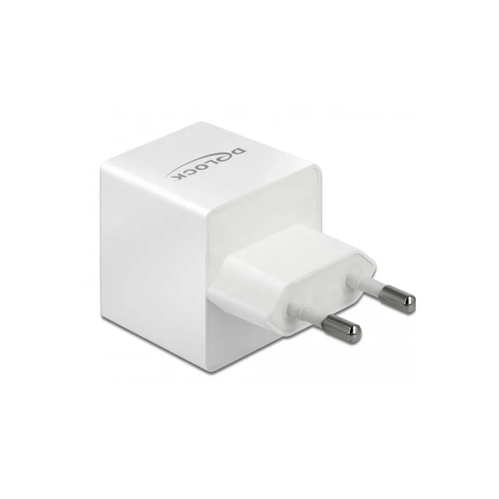 Chargeur Delock USB Type-C GaN 40W PD 3.0 compact pour smartphone et PC