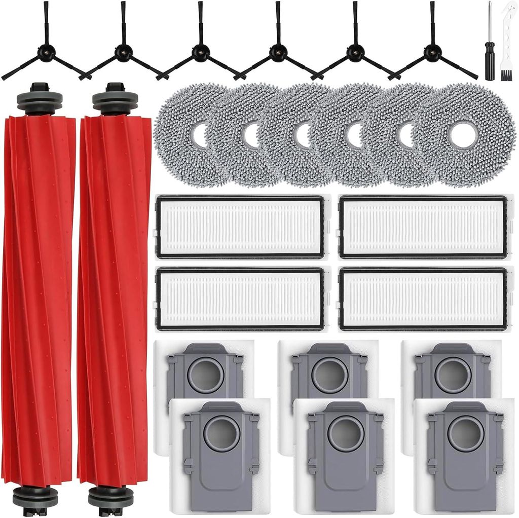 26 Stück Zubehörset für Roborock Qrevo S/Qrevo Pro/Qrevo Produktbild 