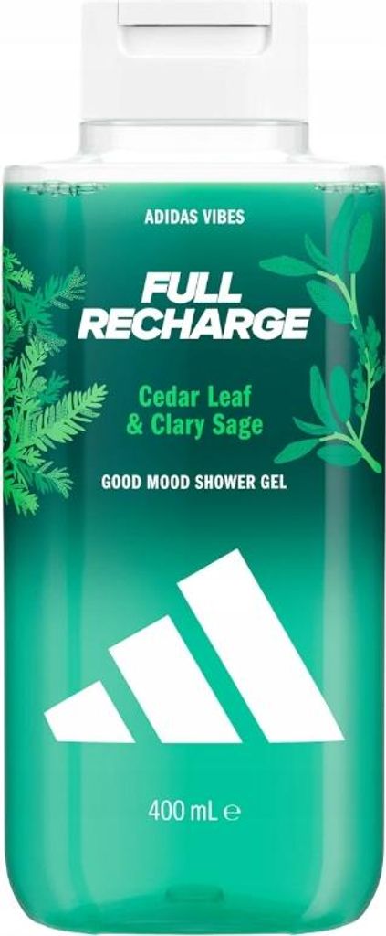 Adidas Vibes Zedernholz 400 ml Duschgel