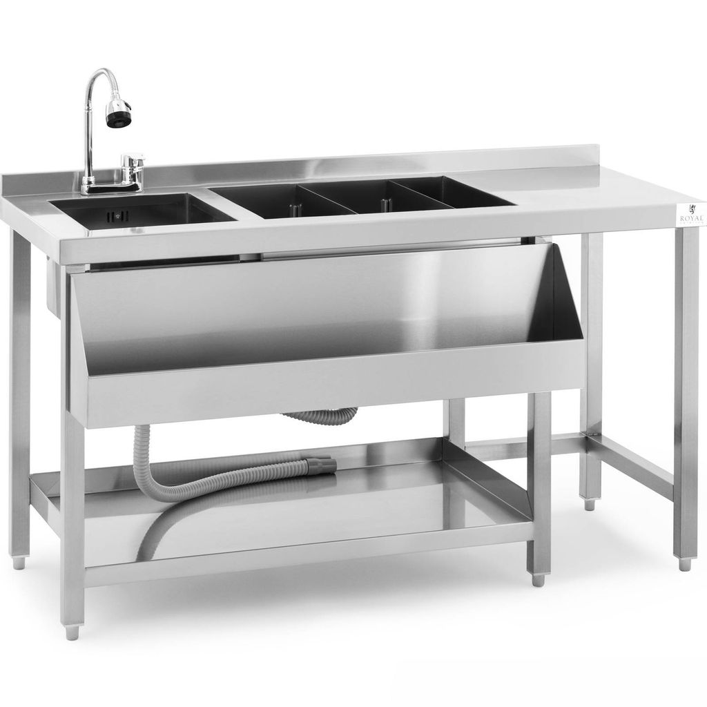 Expondo Royal Catering Cocktail-Station - mit Eisbehälter und Flaschenhalter -