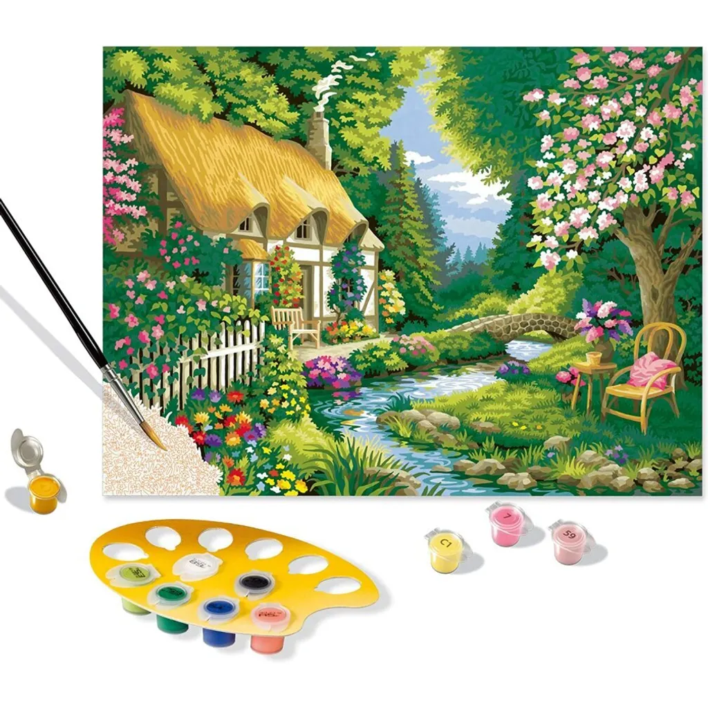 Puzzle Ravensburger 20154 : Finis les reflets avec ce paysage fluvial - 6