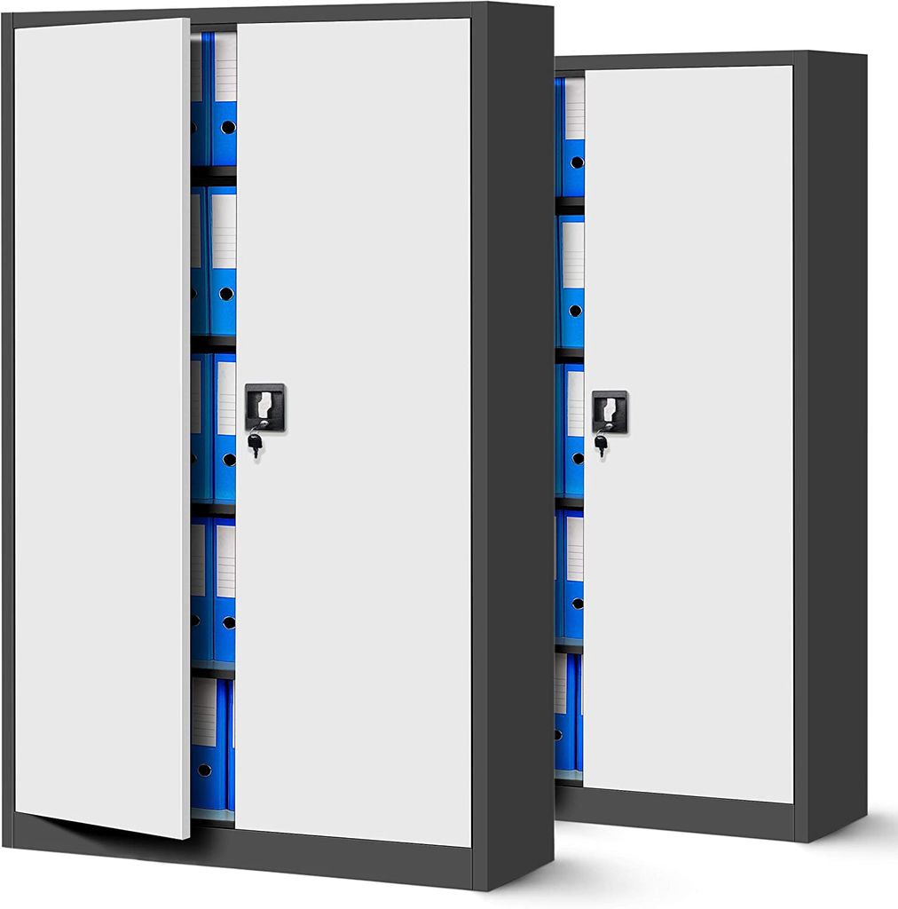 set di 2 schedari C001II Armadio per ufficio Armadio in Immagine del prodotto 