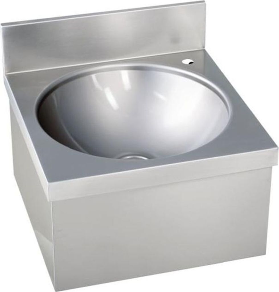 KBS Handwaschbecken Eckige Form Ohne Mischbatterie Bxtxh Produktbild 