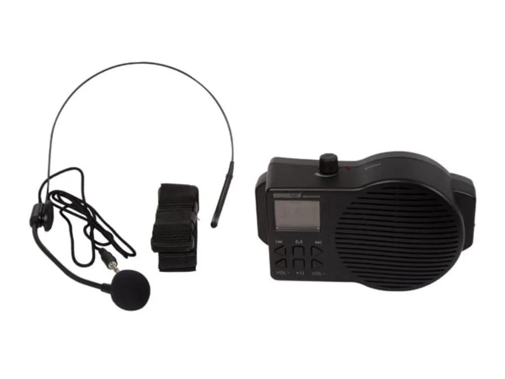 Enceinte autonome portable avec radio FM et lecteur USB SD