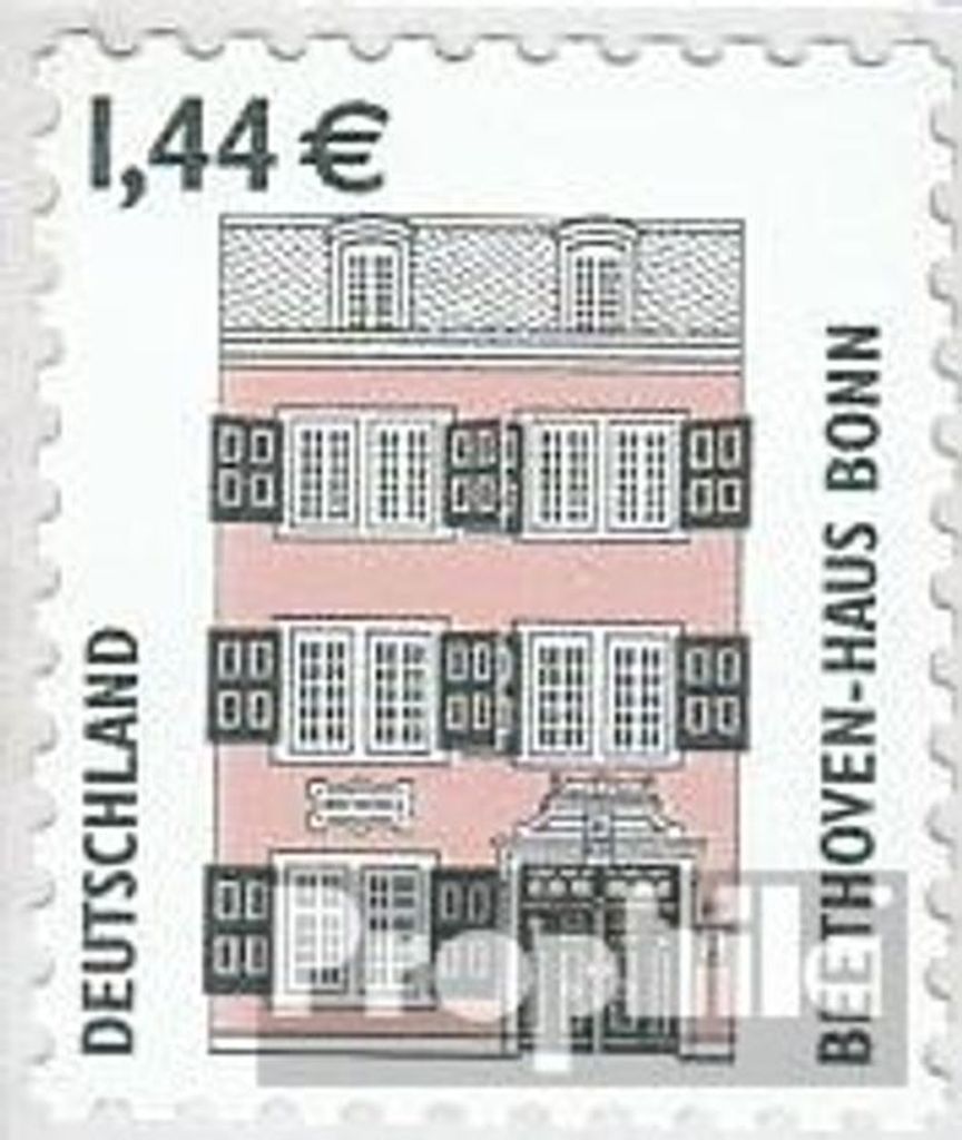 Briefmarken BRD (BR.Deutschland) 2003 Mi 2348 (kompl.Ausg.), selbstklebend aus Business-Bogen gestempelt Sehenswürdigkeiten