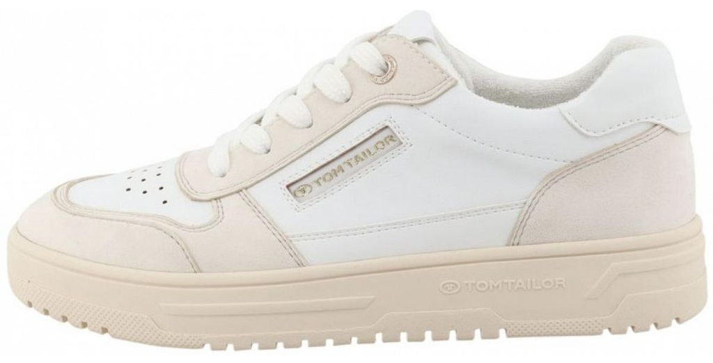 Tom Tailor Sneaker weiß in Gr. 40