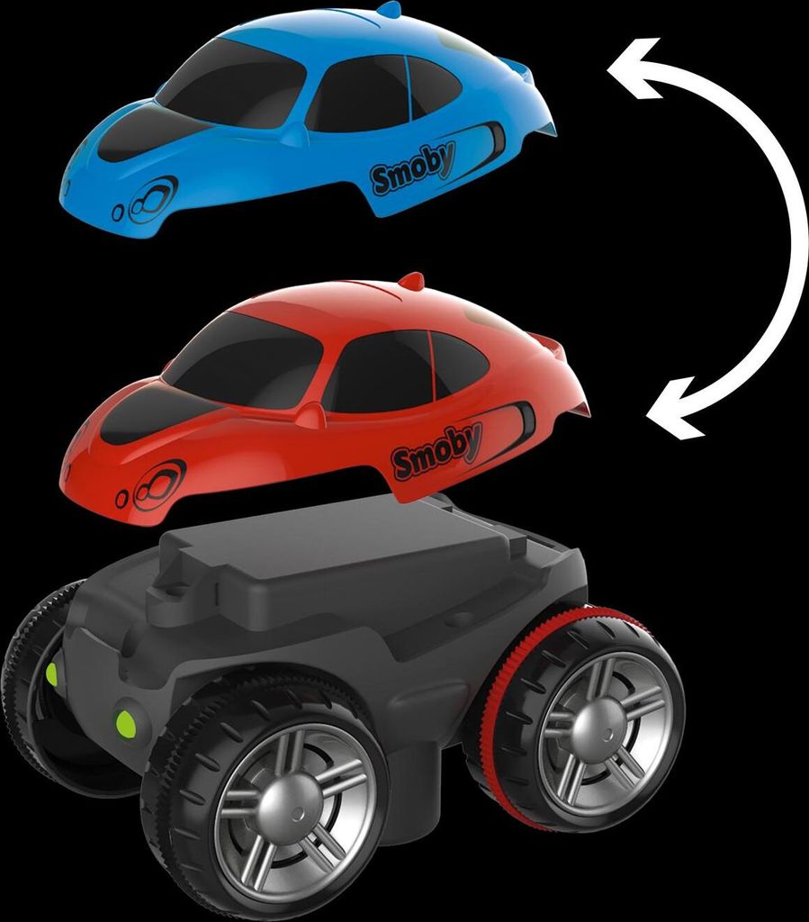 Smoby FleXtreme Starter-Set Autorennbahn - 184 bunte Produktbild 7