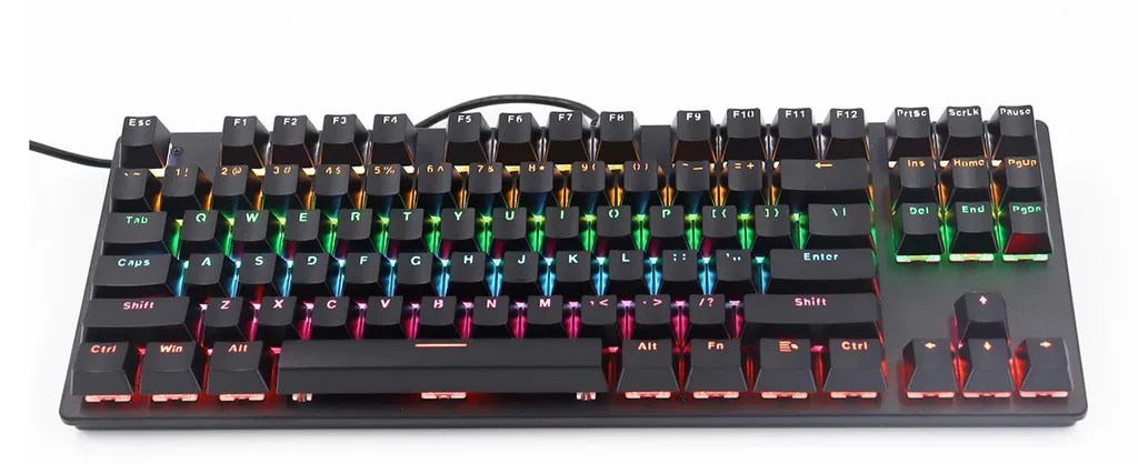 Clavier Mécanique Biojee 87 Touches : Fini les Lags pour le Jeu et Bureau