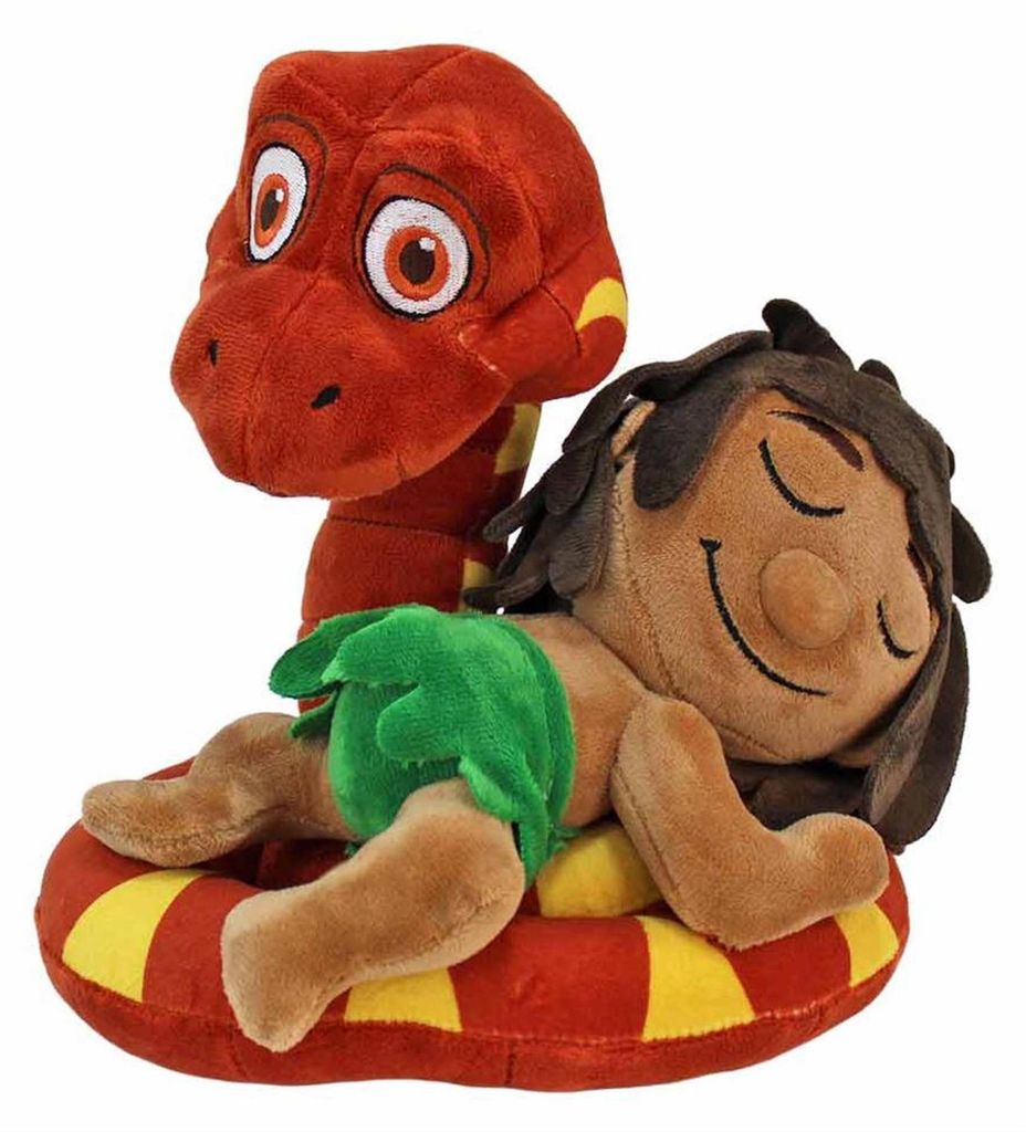 Mogli und die Schlange Kaa als Kuscheltier - ca. 25 cm Produktbild 
