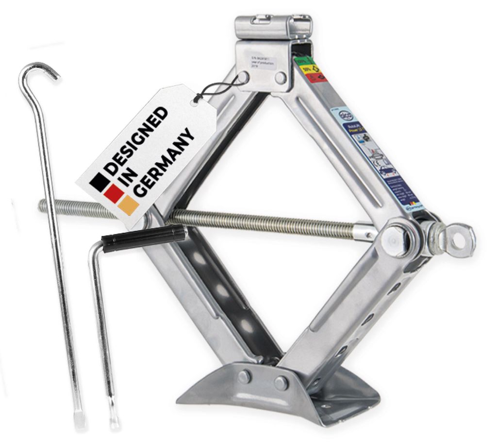 alca® Cric à ciseaux 1,5 t, hauteur de levage 104-380 mm, Image du produit 