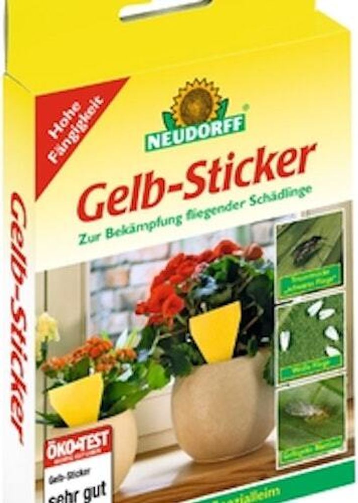 Neudorff Gelb-Sticker 10 Stück Produktbild 19