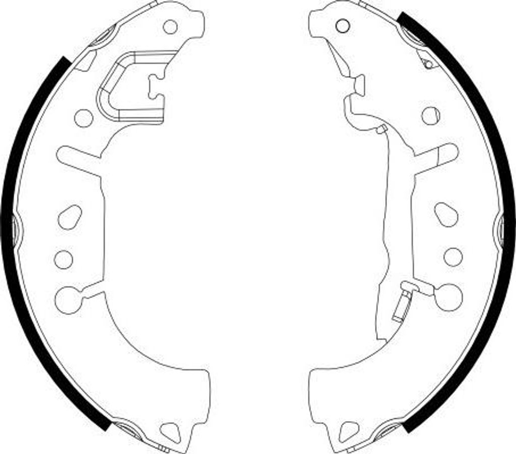 TEXTAR Bremsbackensatz Trommelbremse Hinten für FIAT TIPO Kombi (356) 228mm 91081500