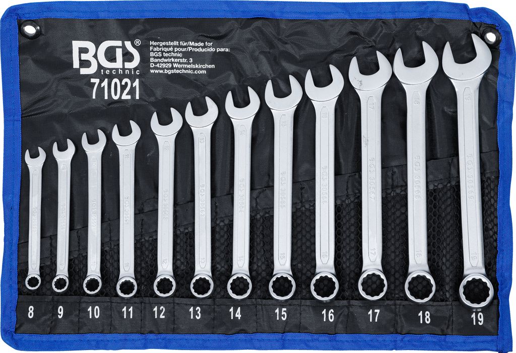 BGS technic Combination Spanner Set, 1,23 kg