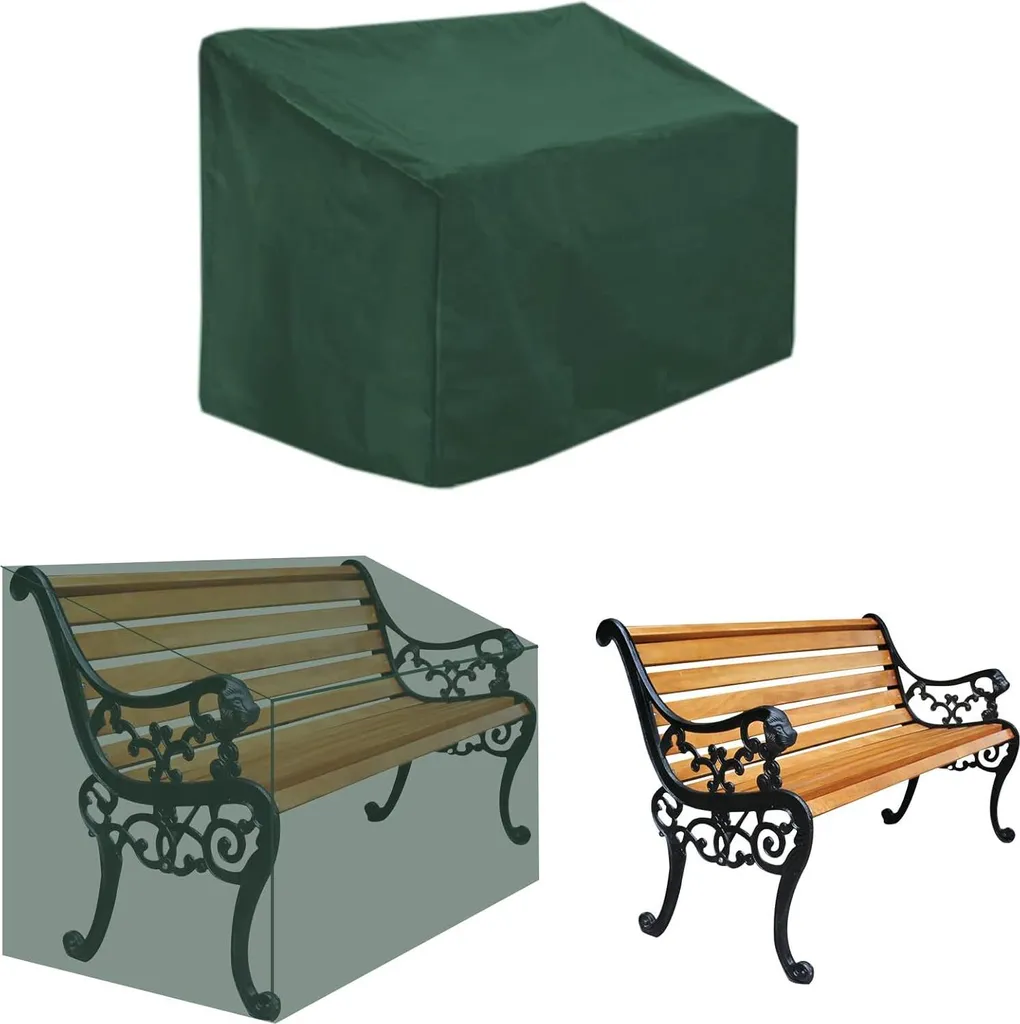 Housse de banc de jardin : stop à l'humidité et à la décoloration UV