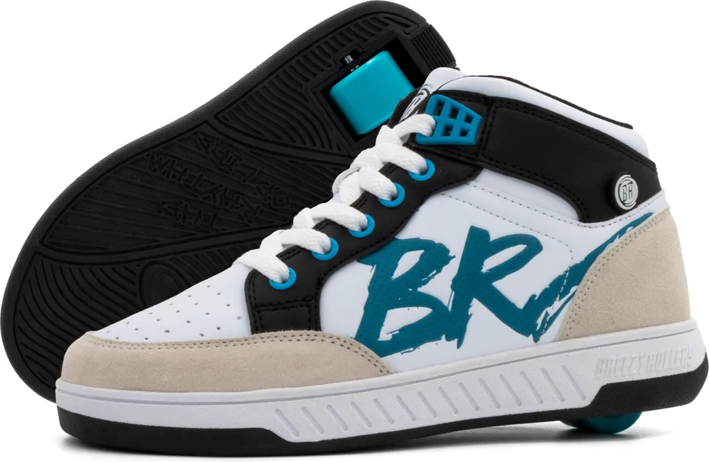 Baskets à roulettes Breezy Rollers 2241860 pour petit patineur bleu
