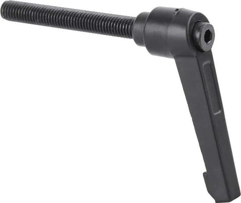 Outil de serrage M8 inox 40 mm avec manette rotative noire ultra résistante
