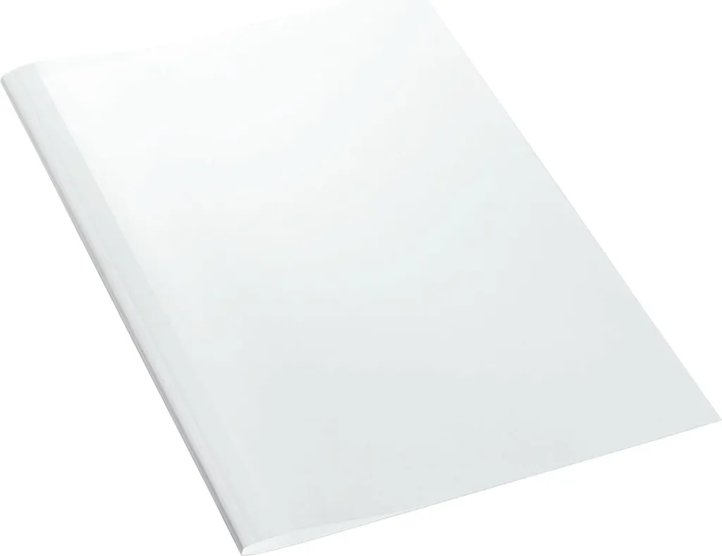 Chemise thermique LEITZ lin blanc 1,5mm A4 - Relie jusqu'à 15 feuilles