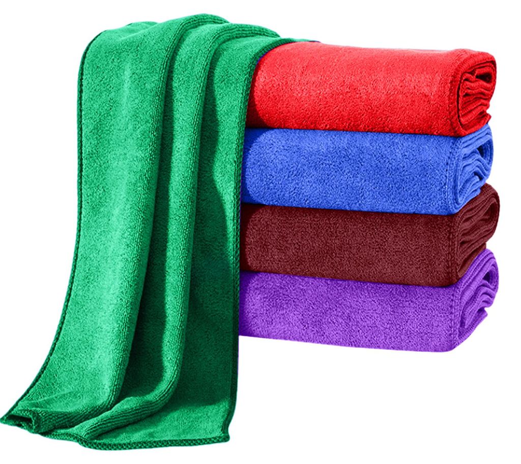 Stück saugfähige Mikrofaser-Handtücher, schnelltrocknend, 35,5 x 76 cm, hautfreundlich, für Bad, Fitness, Sport, Yoga und Strand