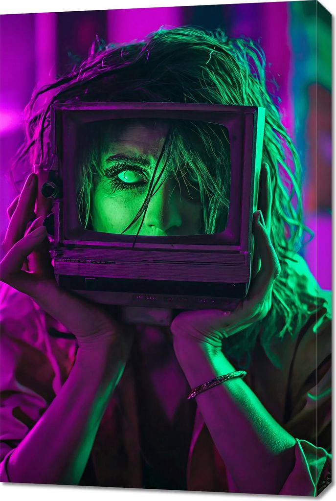 Bild 60x90cm Schau und Sieh